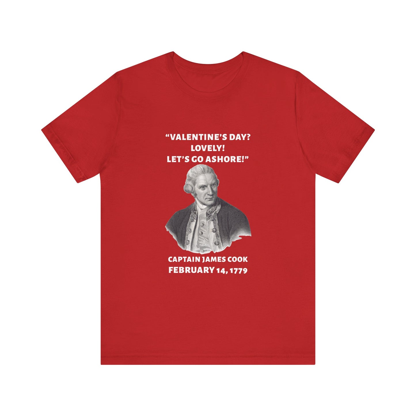 Captain Cook Valentine T-Shirt