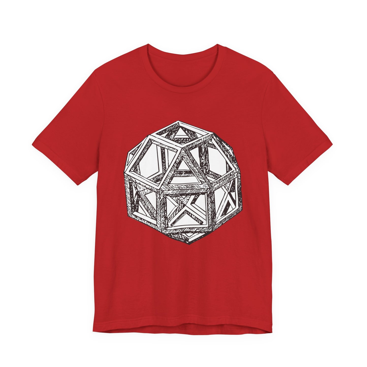 Rhombicuboctahedron Leonardo Da Vinci T-Shirt