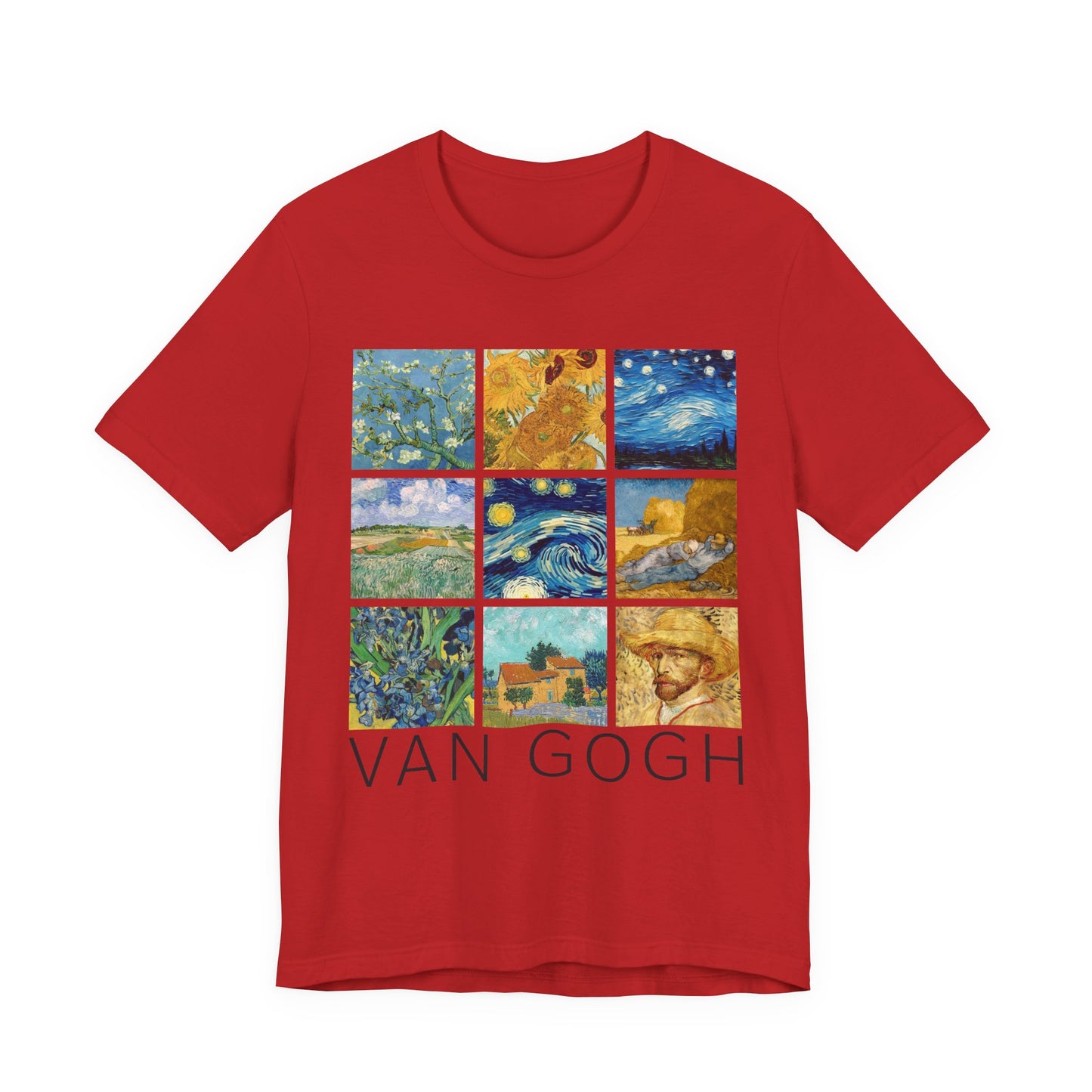 Van Gogh Painting Collage T-Shirt