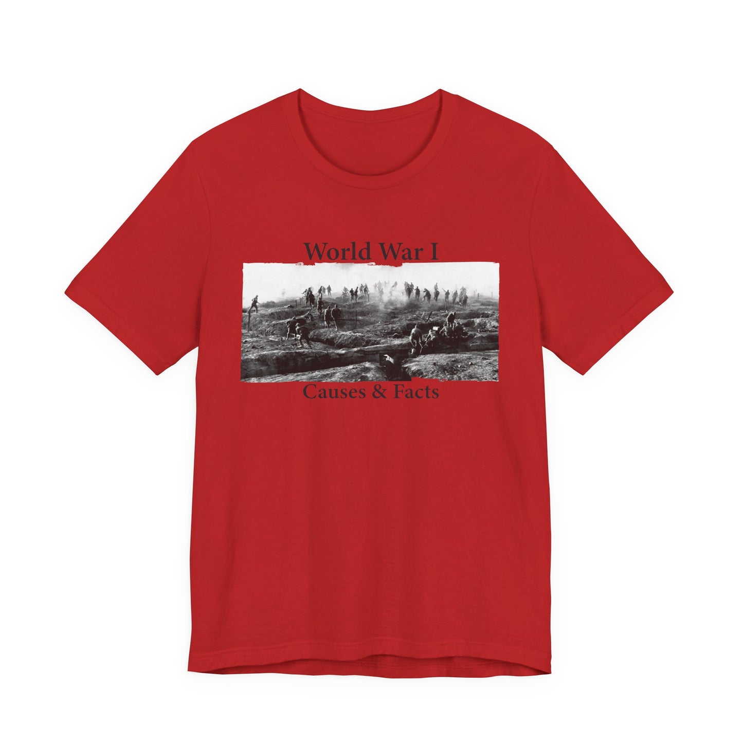 World War 1 Causes and Facts T-Shirt