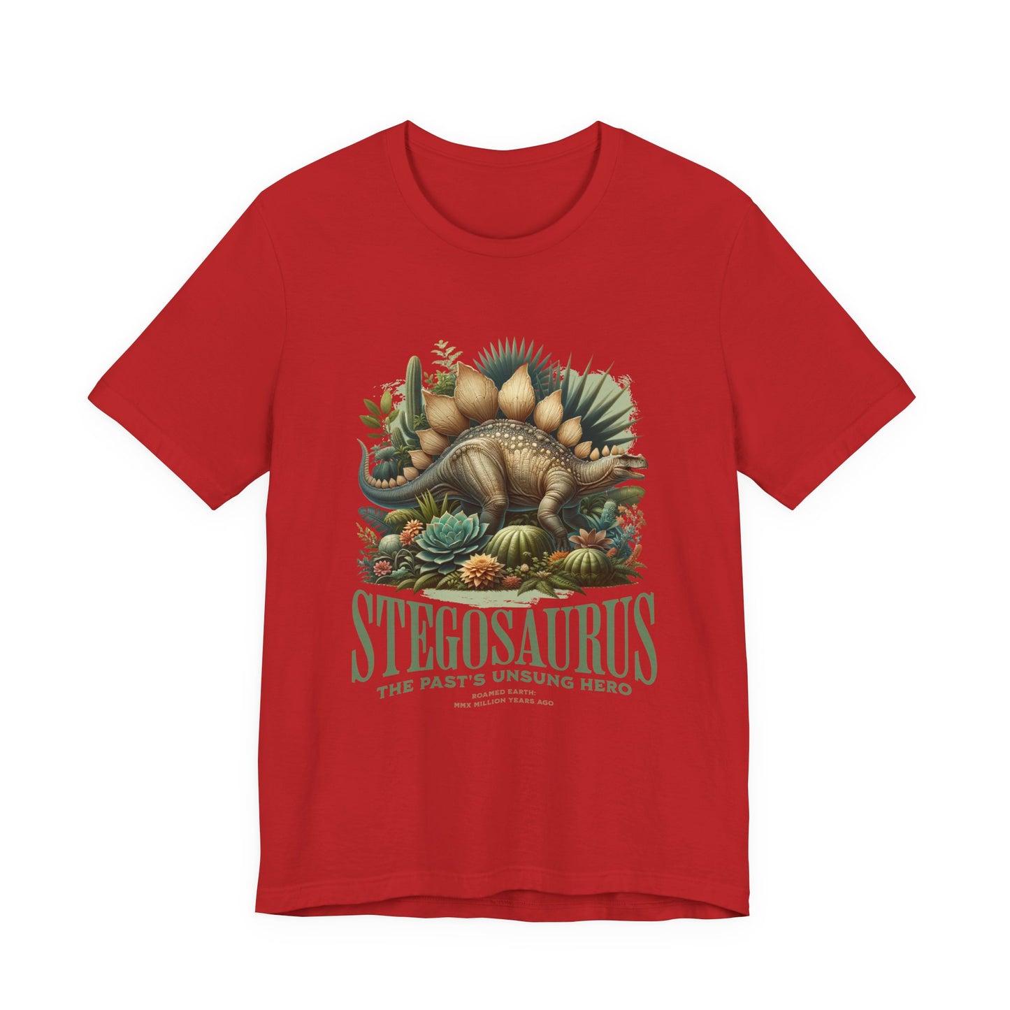 Stegosaurus Dinosaur Prehistoric Nature Animal T-Shirt