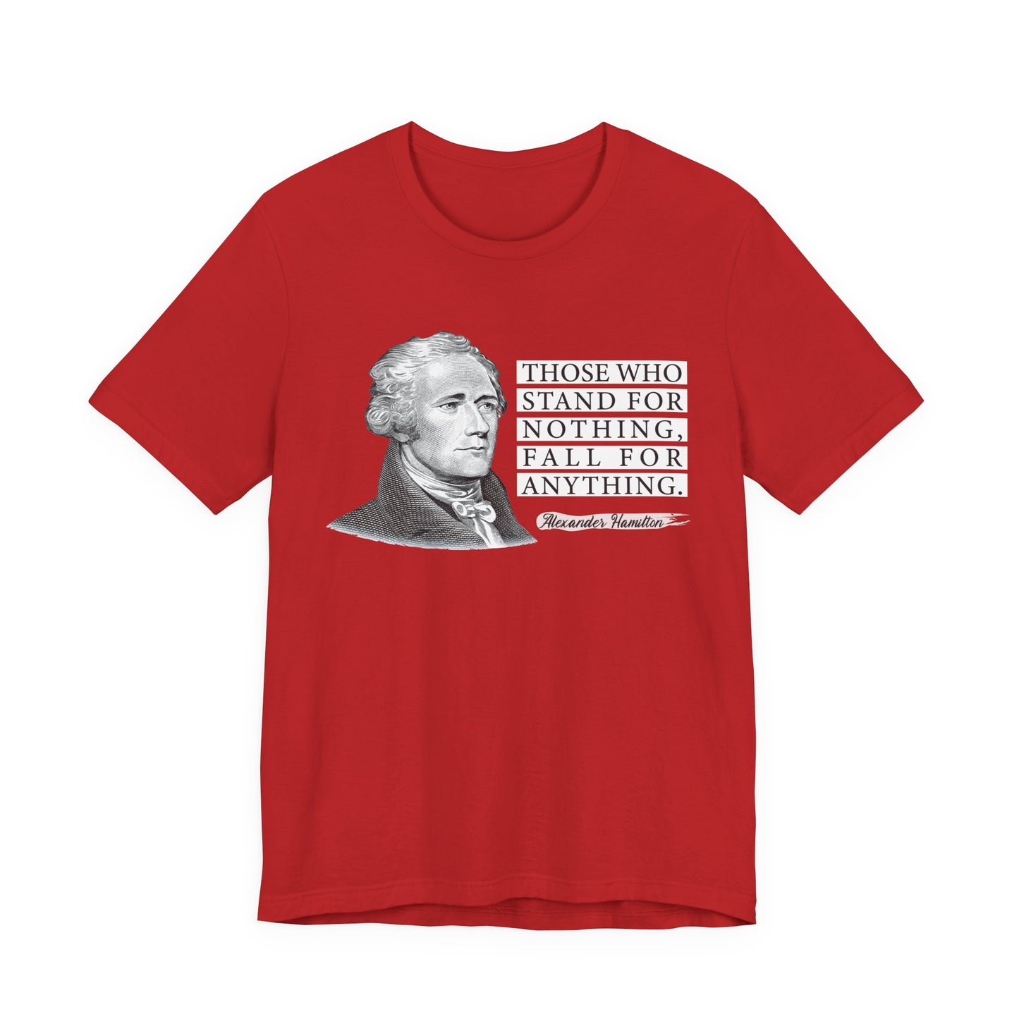 Those who stand for nothing T‑Shirt