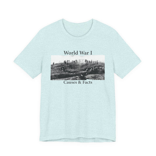 World War 1 Causes and Facts T-Shirt