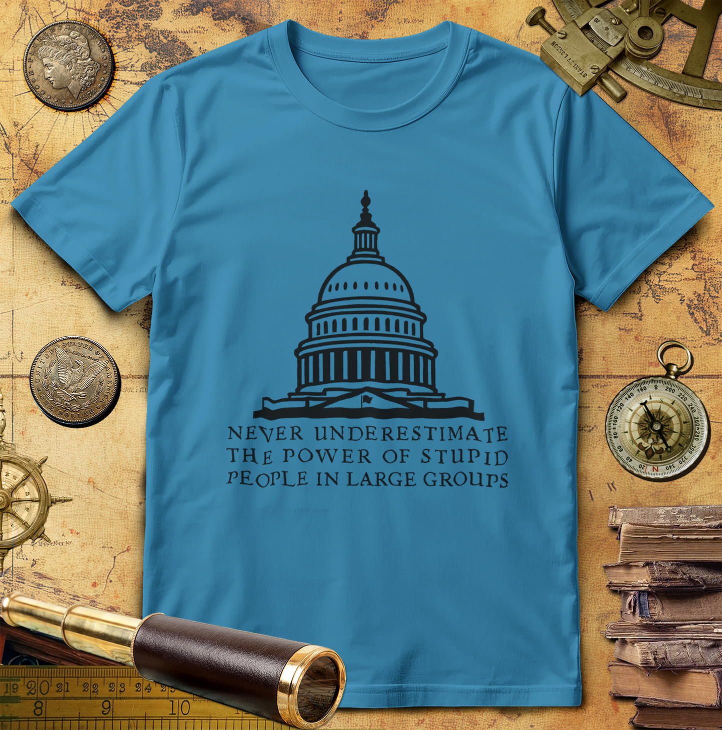 Stupid People In Large Groups T-Shirt