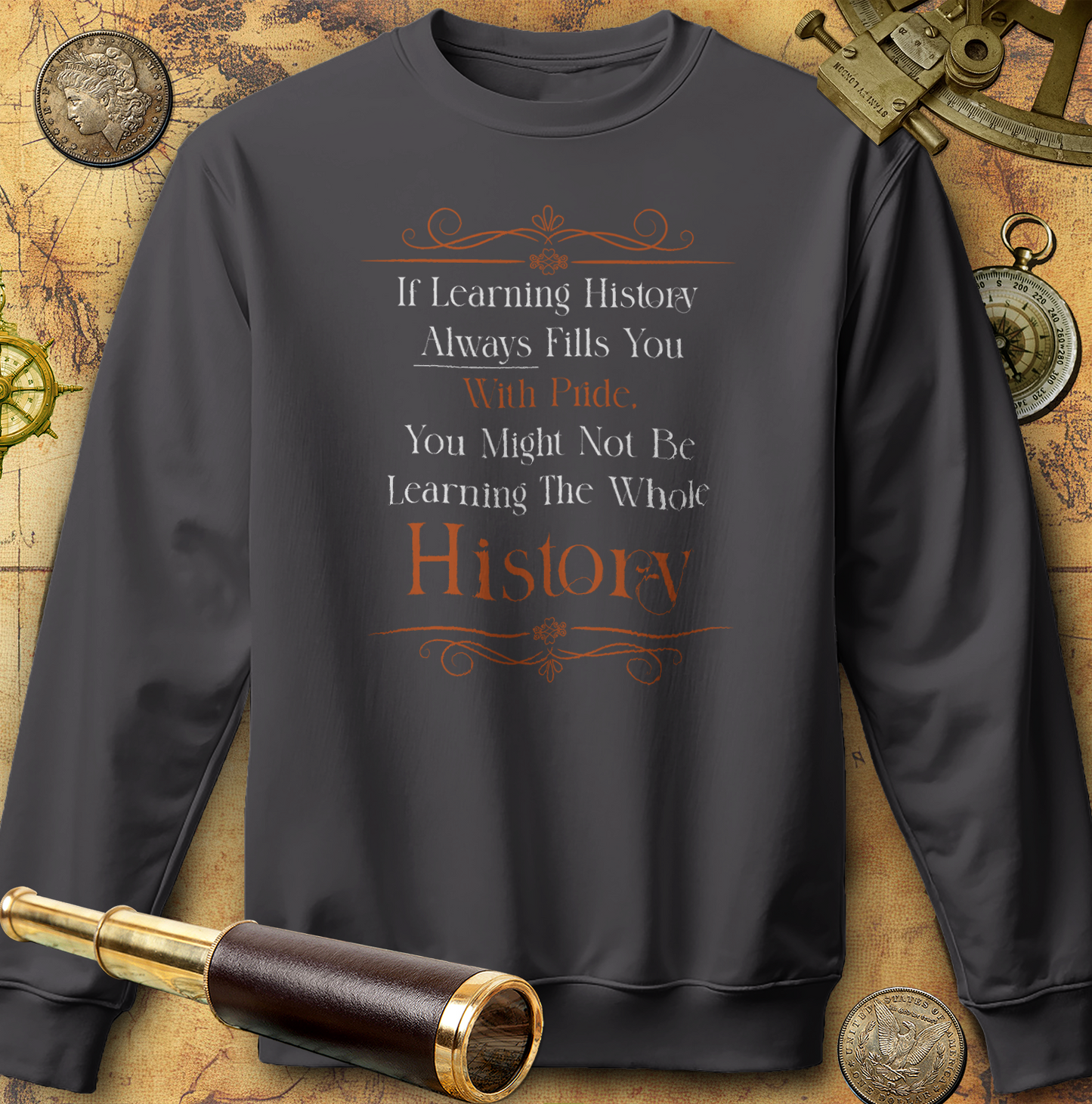 Studying History Sweatshirt