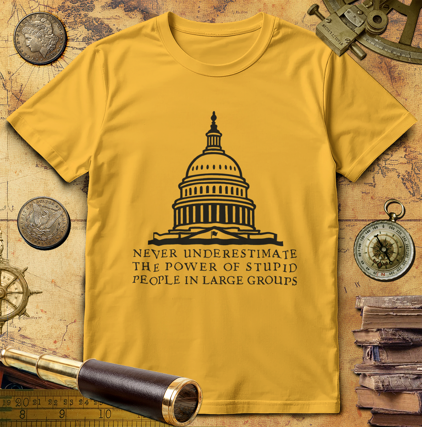 Stupid People In Large Groups T-Shirt