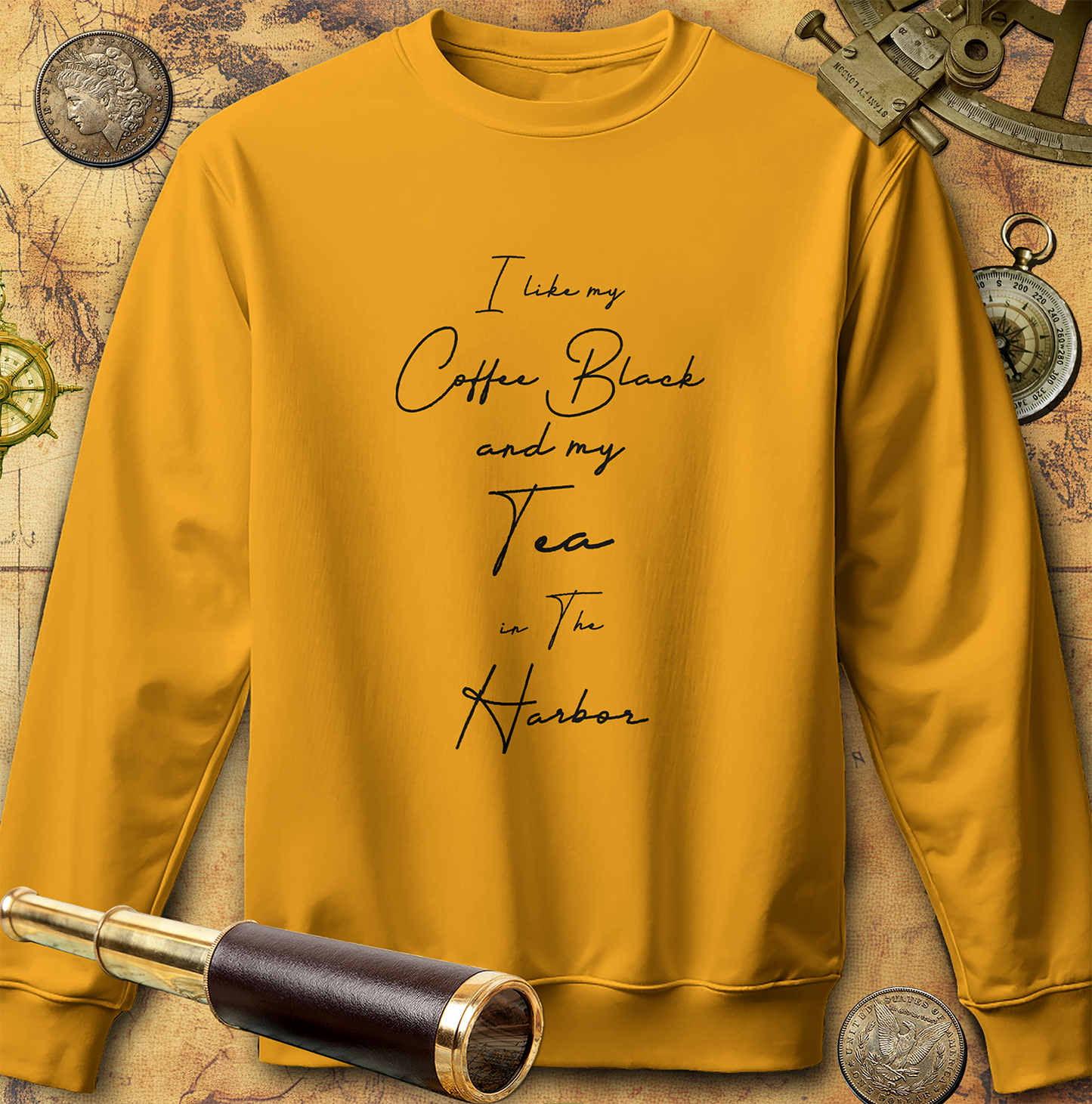 Coffee Black Sweatshirt