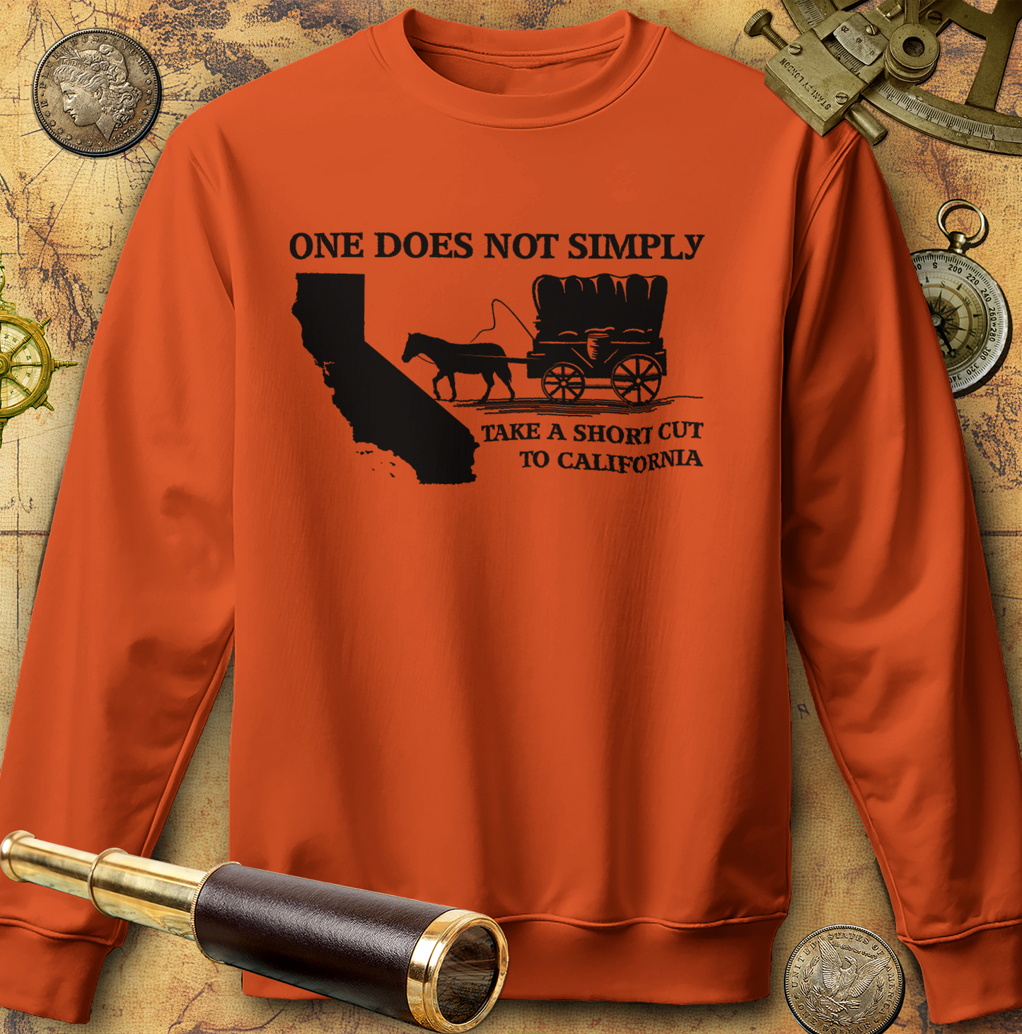 Shortcut to California Sweatshirt