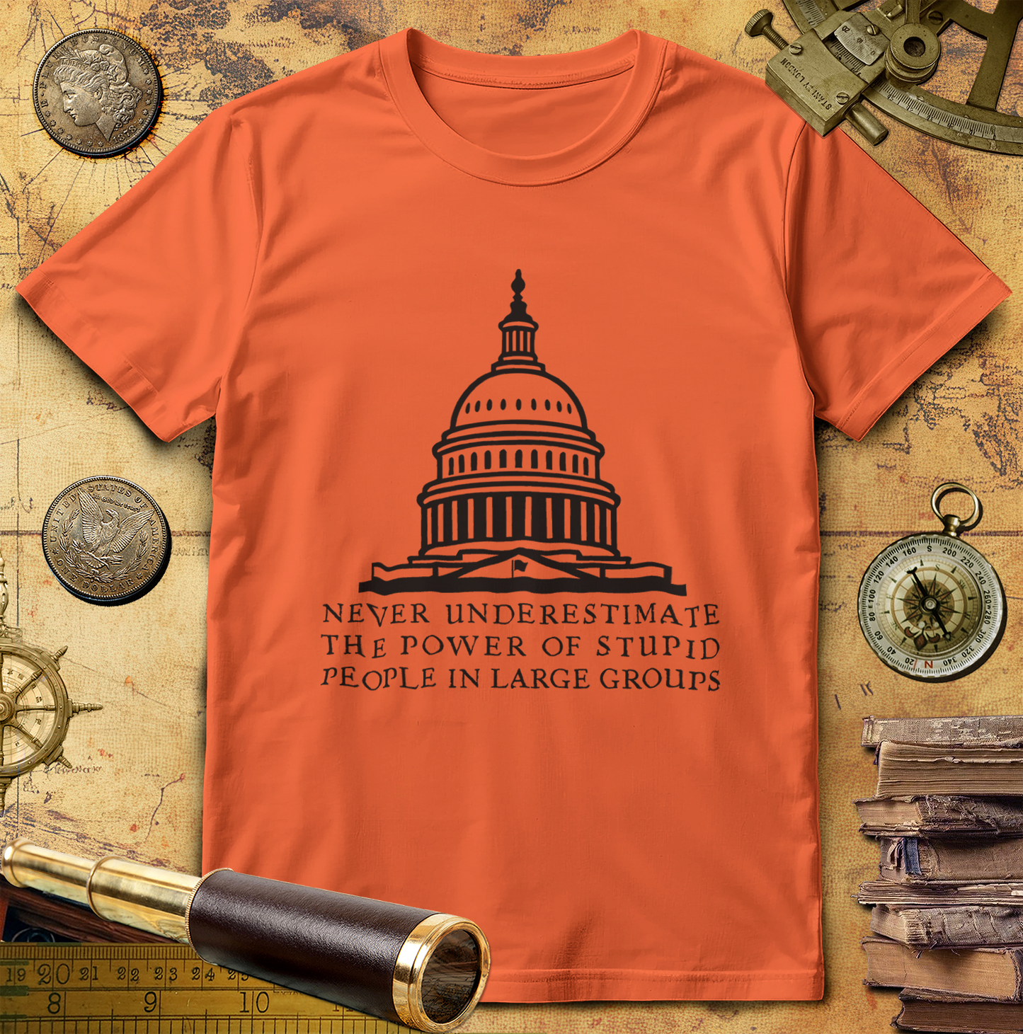 Stupid People In Large Groups T-Shirt