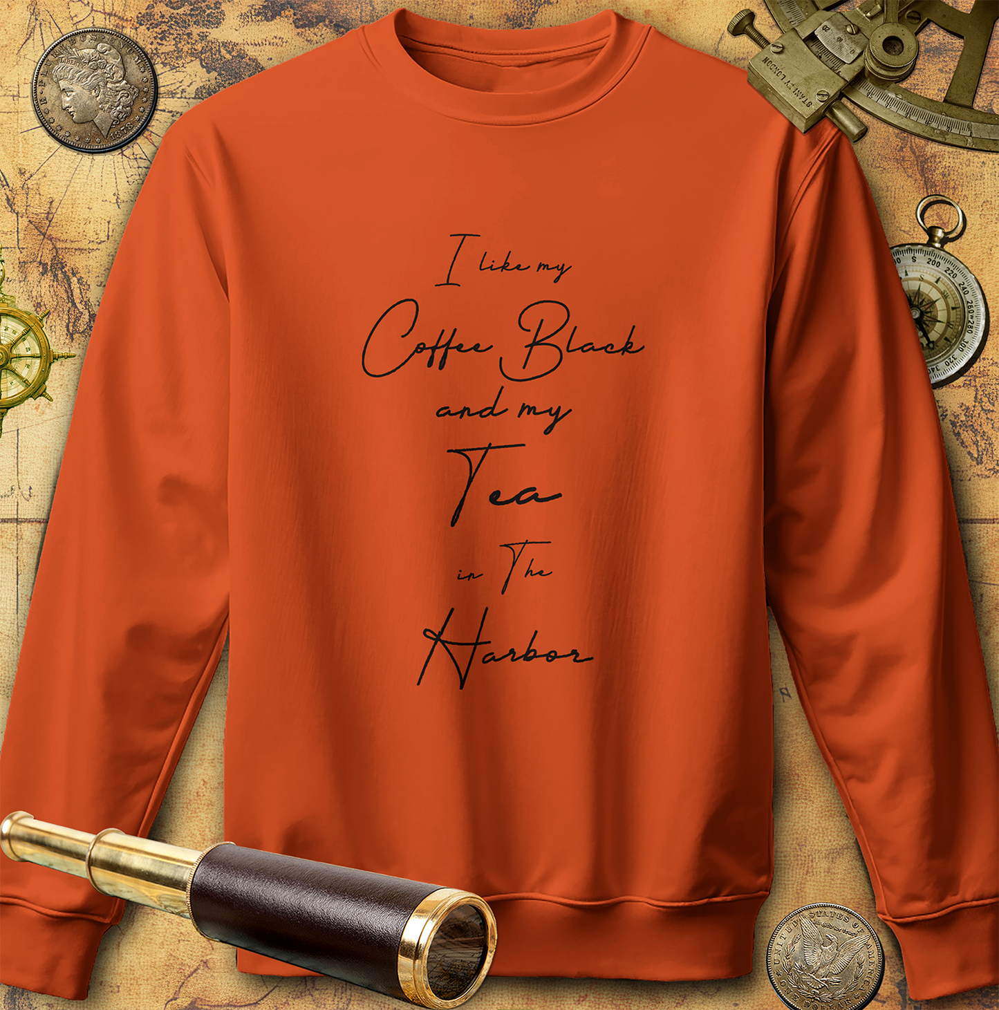 Coffee Black Sweatshirt