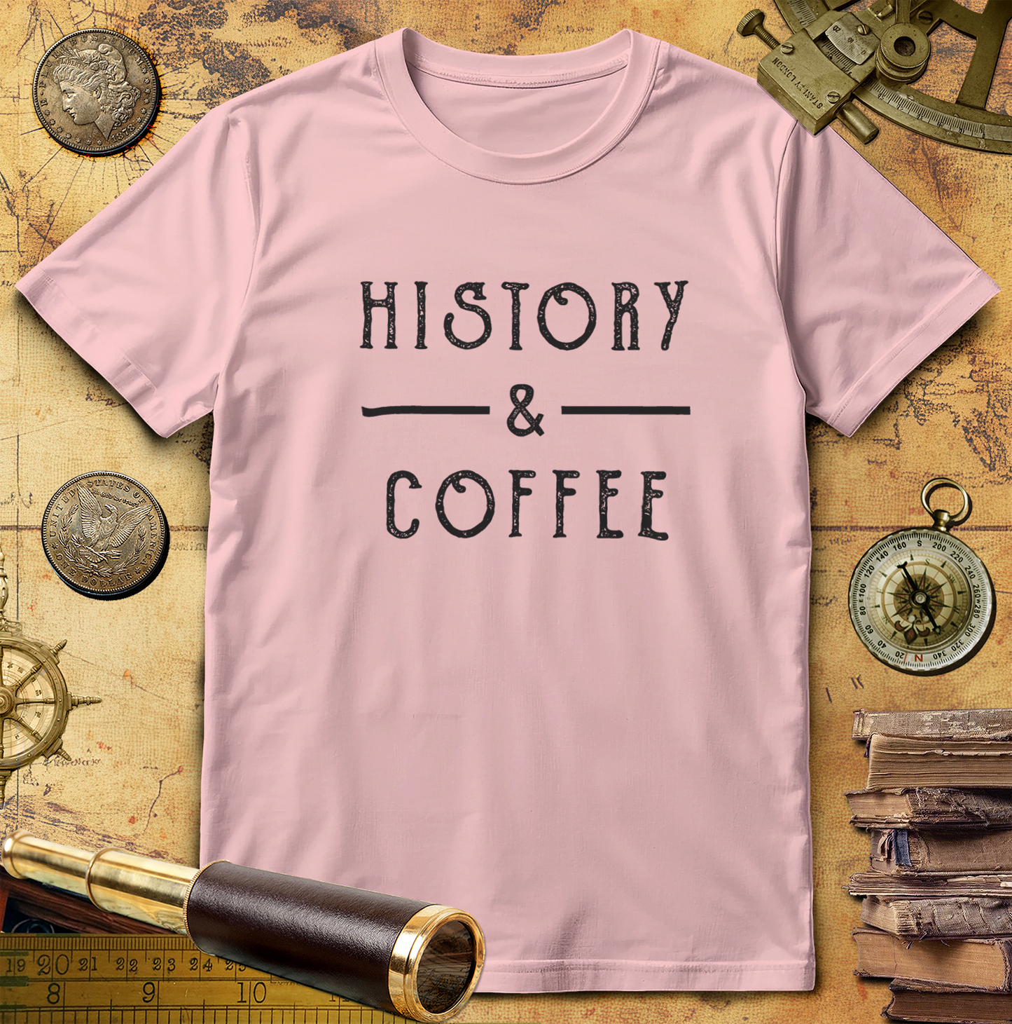 History & Coffee T-Shirt