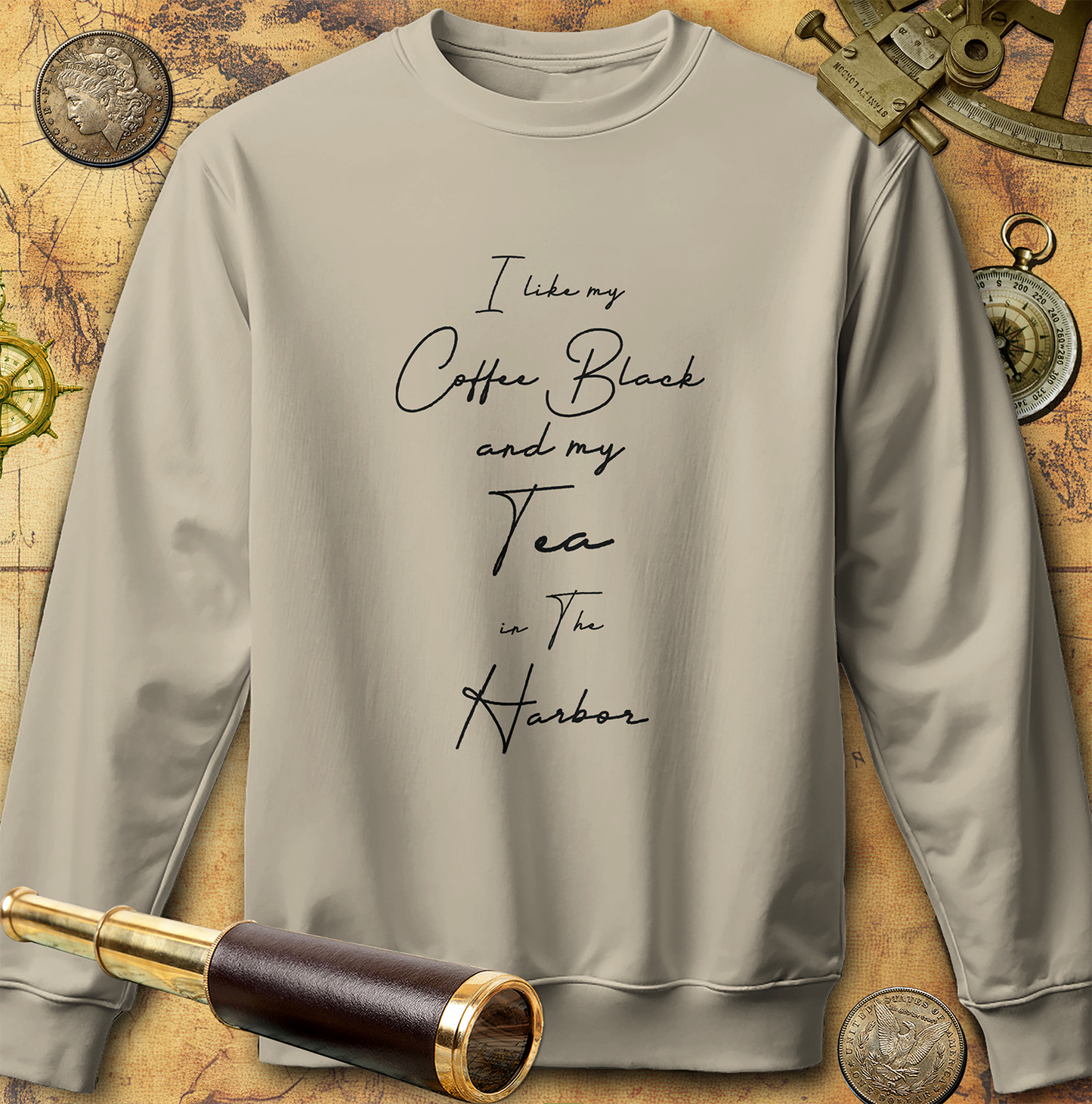 Coffee Black Sweatshirt