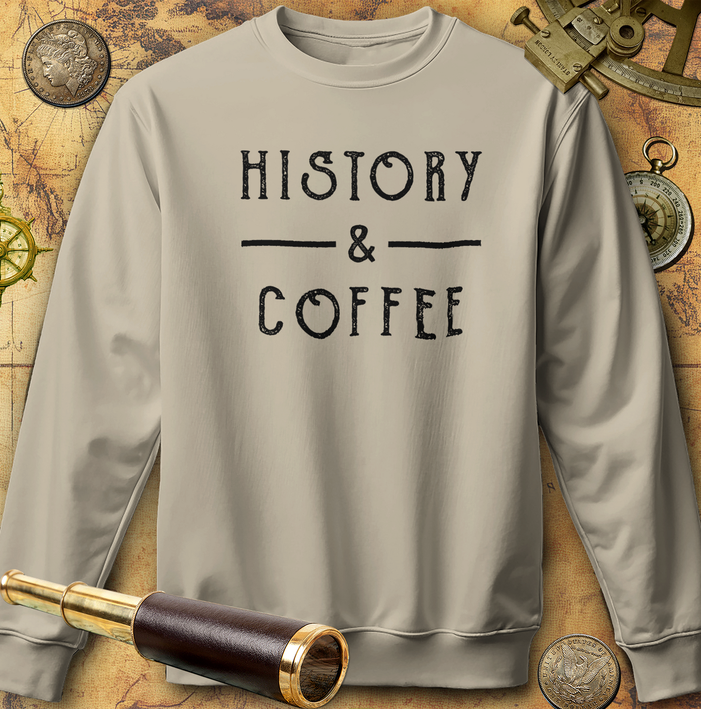 History & Coffee Sweatshirt