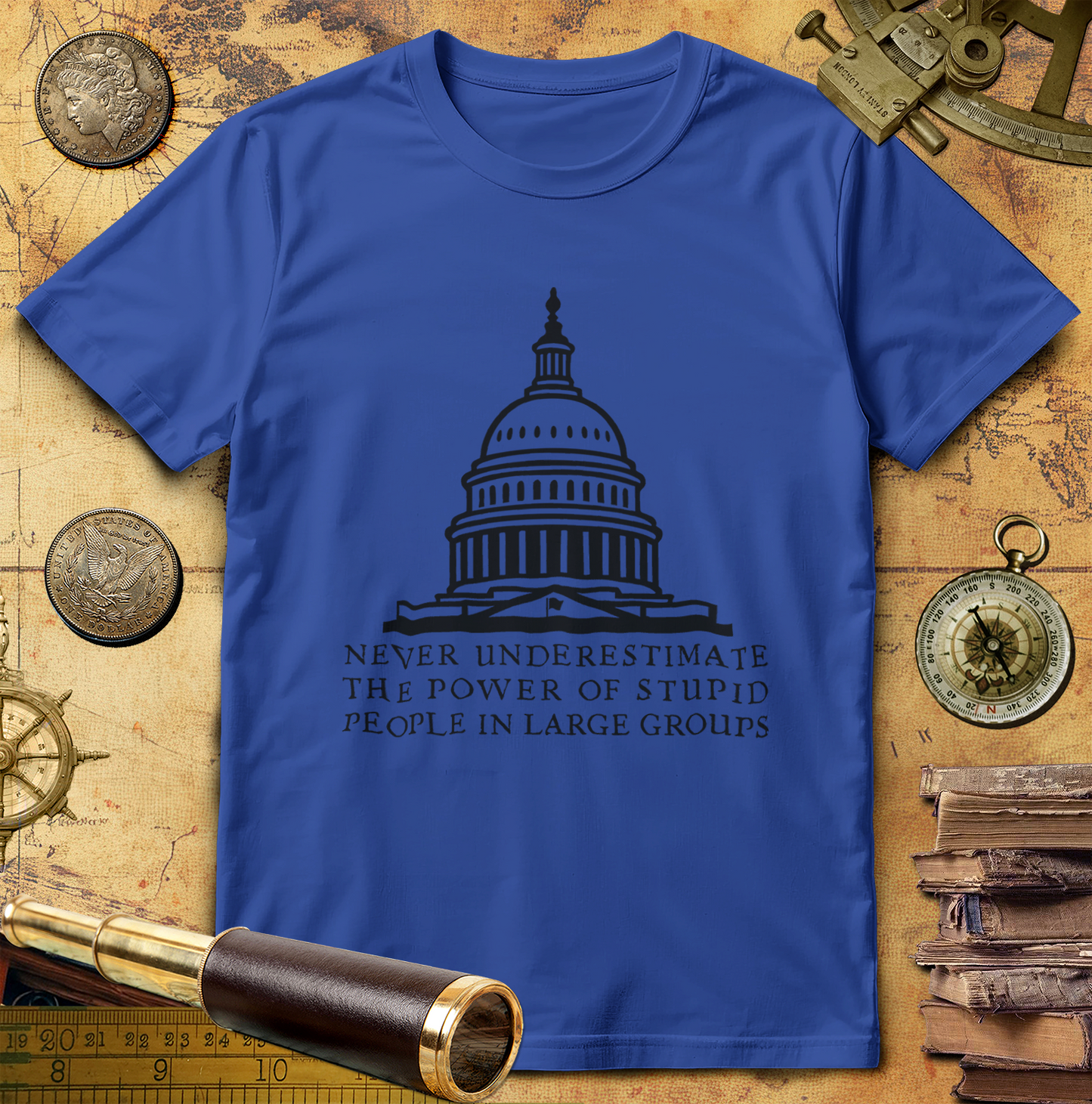 Stupid People In Large Groups T-Shirt