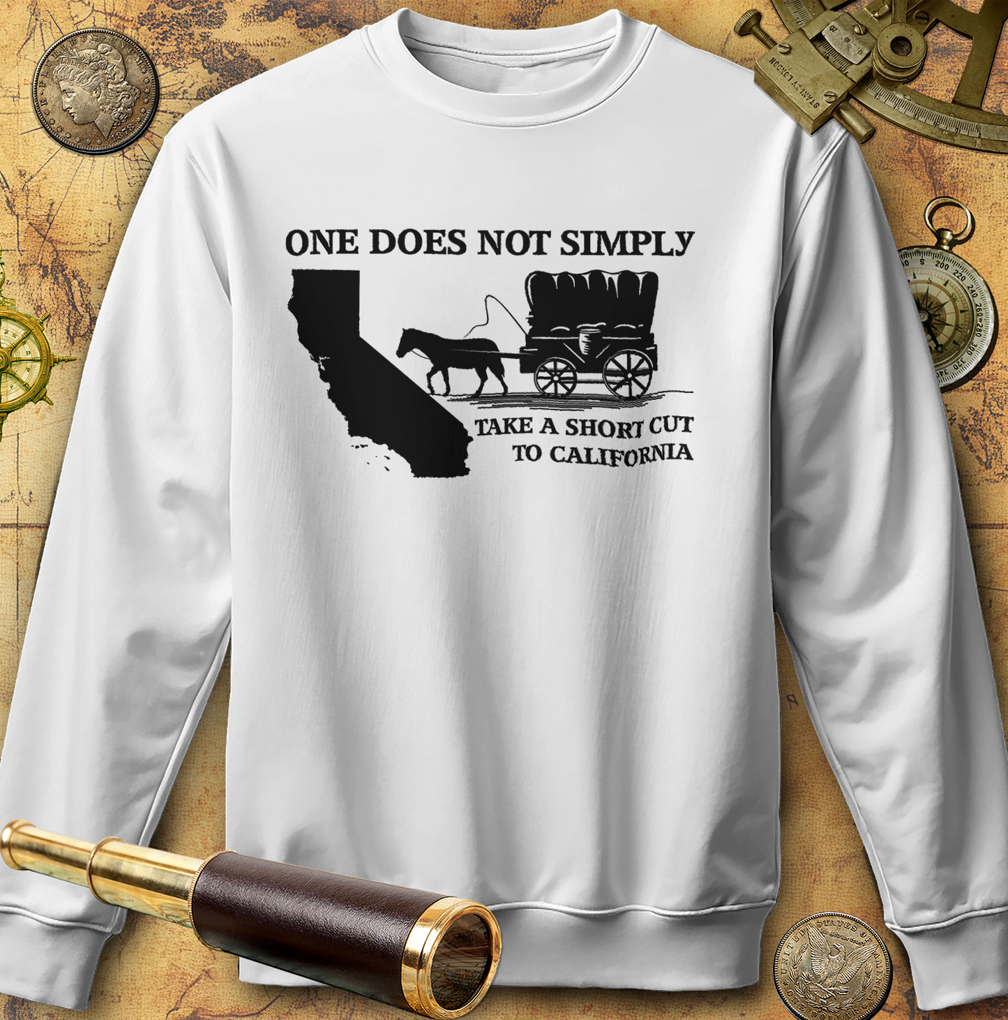 Shortcut to California Sweatshirt