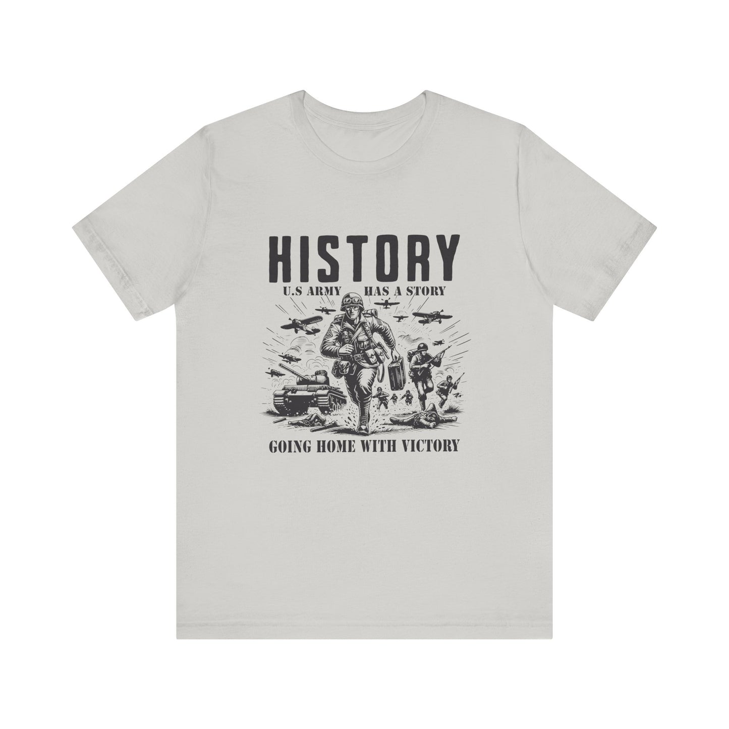 History US army going home with victory T-Shirt