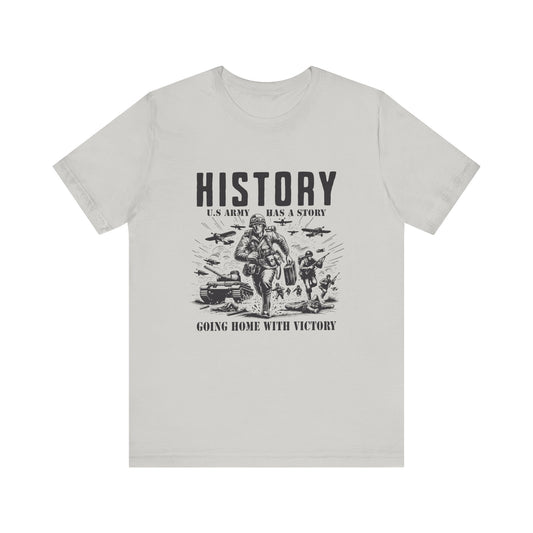 History US army going home with victory T-Shirt