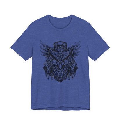 Steampunk Owl  Retro T-Shirt