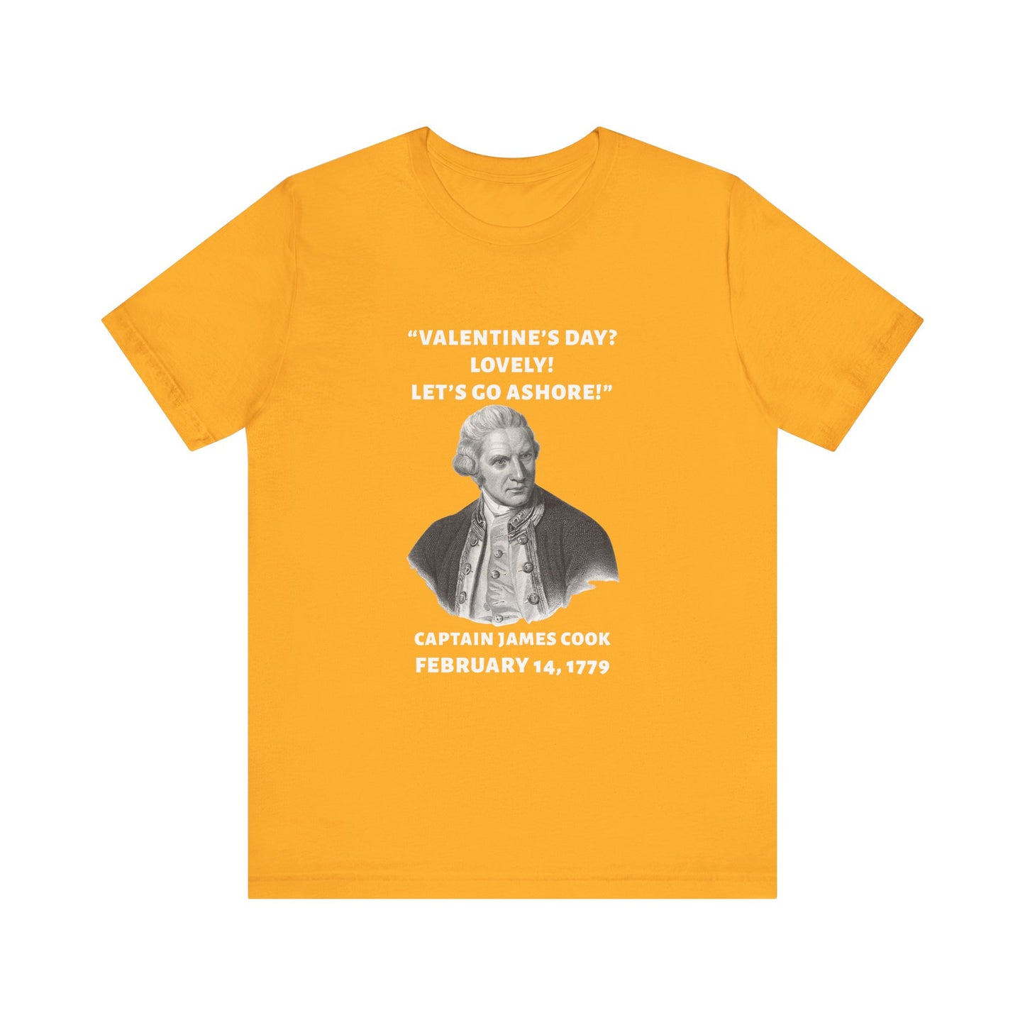 Captain Cook Valentine T-Shirt