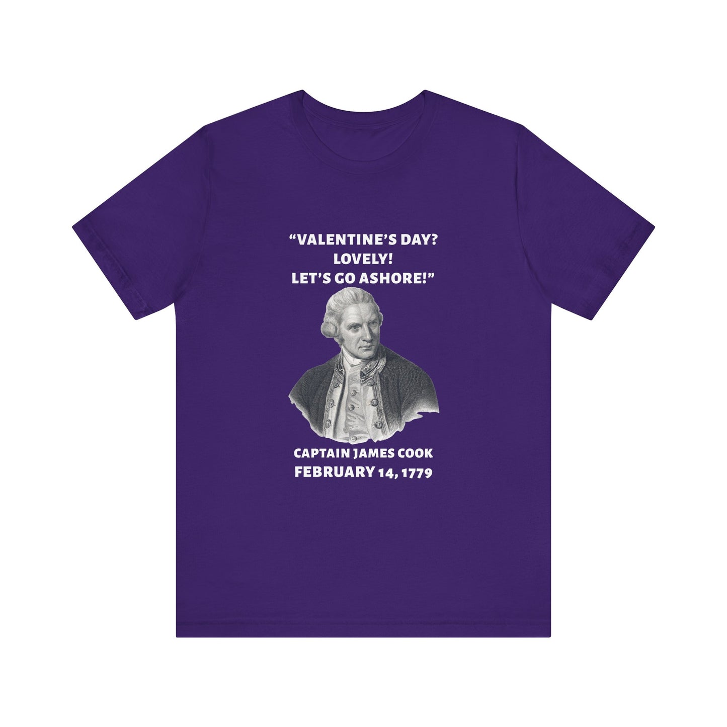 Captain Cook Valentine T-Shirt