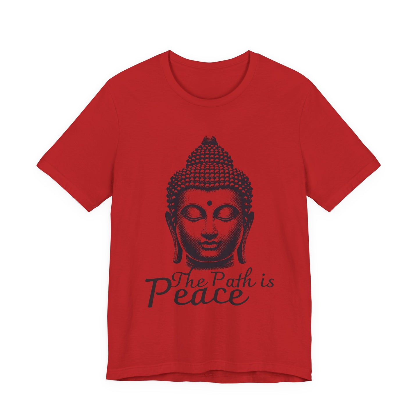 The path is peace Buddha T-Shirt
