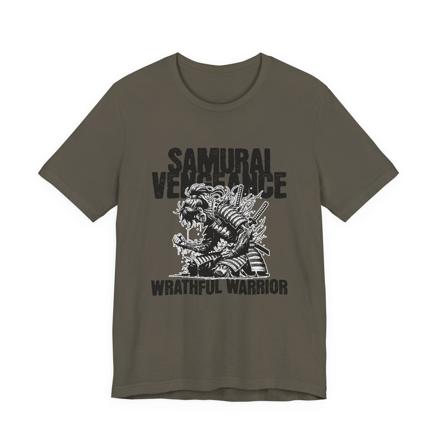 Samurai Vengeance Wrathful Warrior T-Shirt
