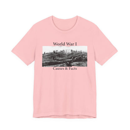 World War 1 Causes and Facts T-Shirt