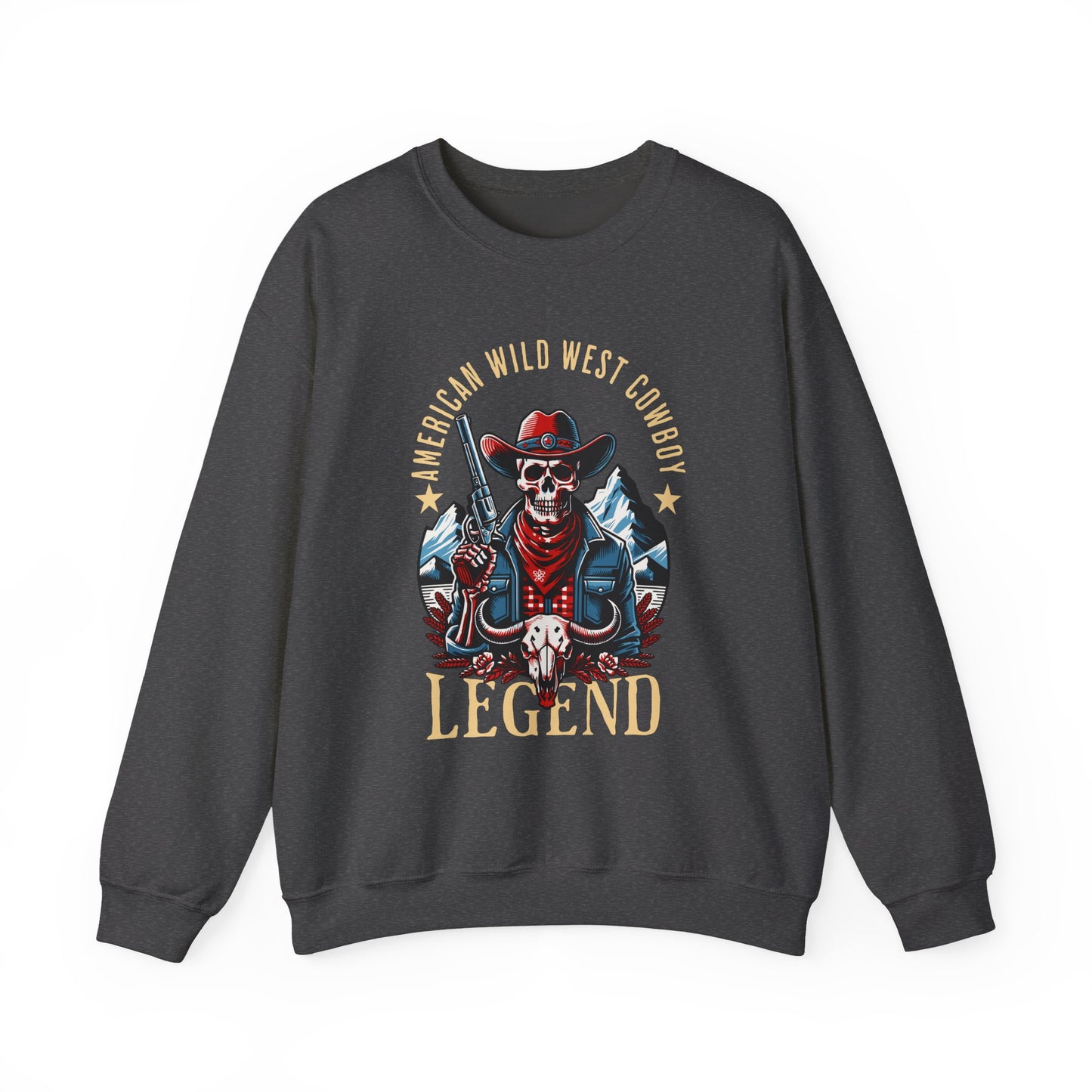 American Wild West Cowboy Legend Sweatshirt