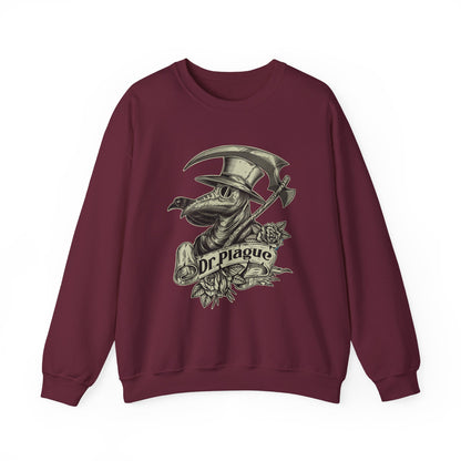 Plague Doctor Roses Sweatshirt