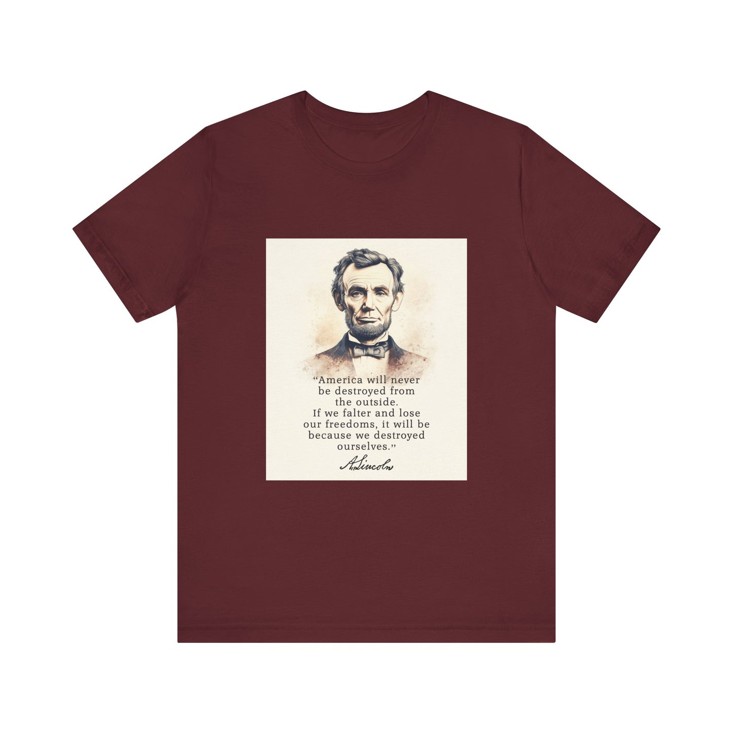 Destroyed Ourselves Lincoln T-Shirt