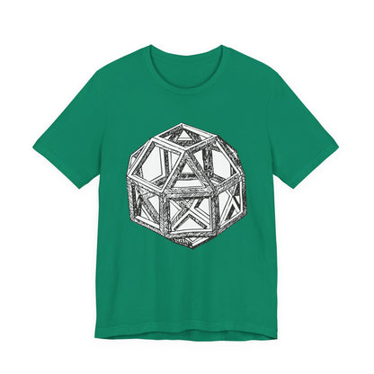 Rhombicuboctahedron Leonardo Da Vinci  T-Shirt