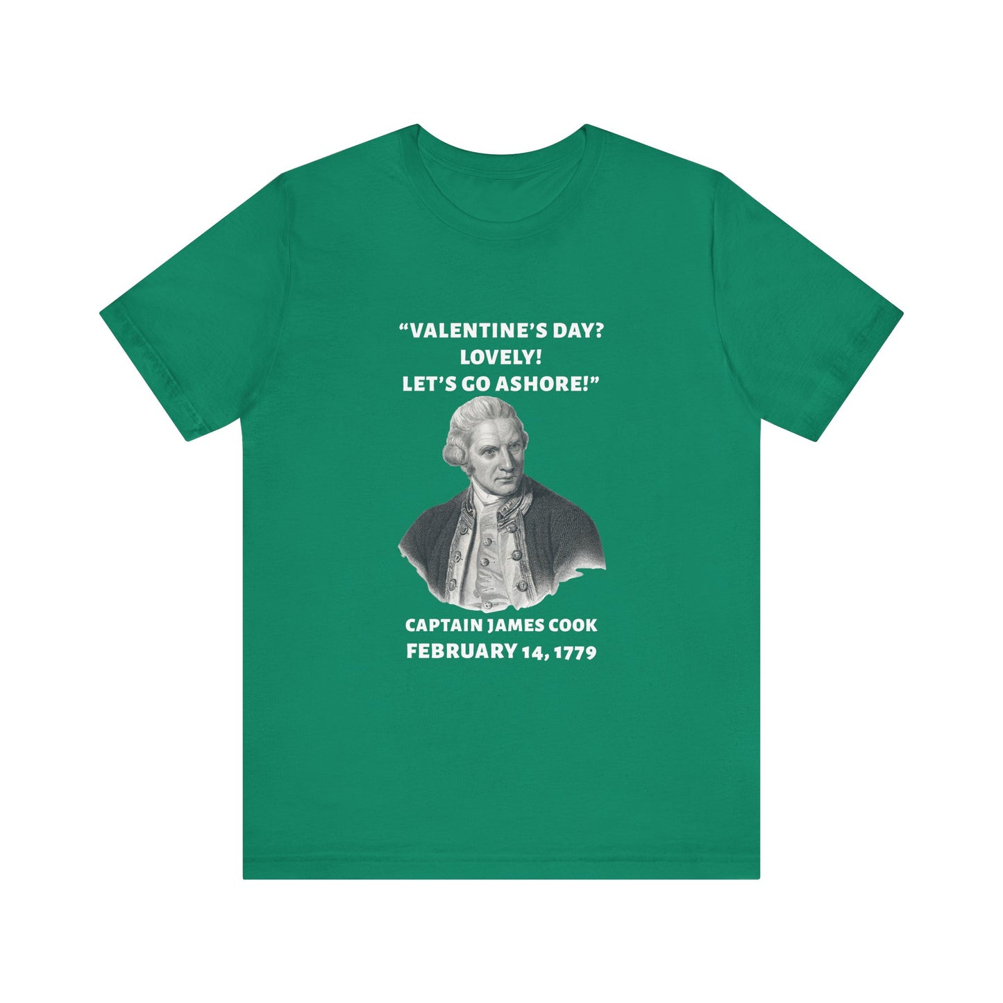 Captain Cook Valentine T-Shirt