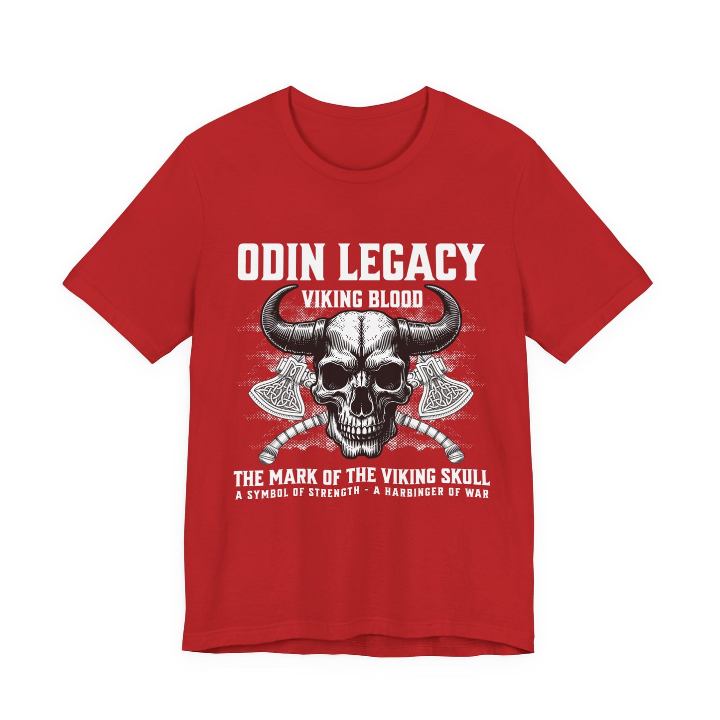 Odin Legacy Viking Skull T‑Shirt