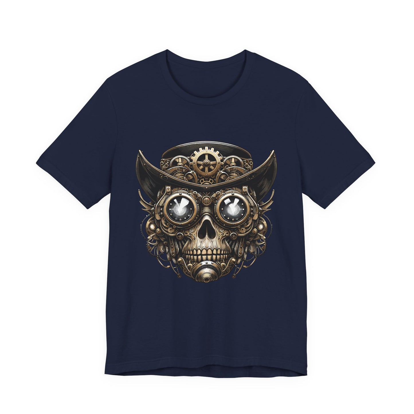 Skull Top Hat Steampunk T-Shirt