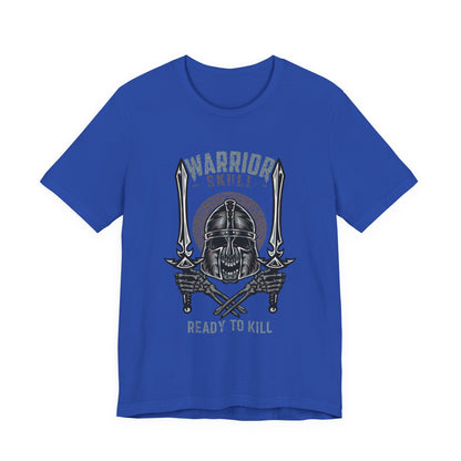 Warrior skull Ready to kill T-Shirt