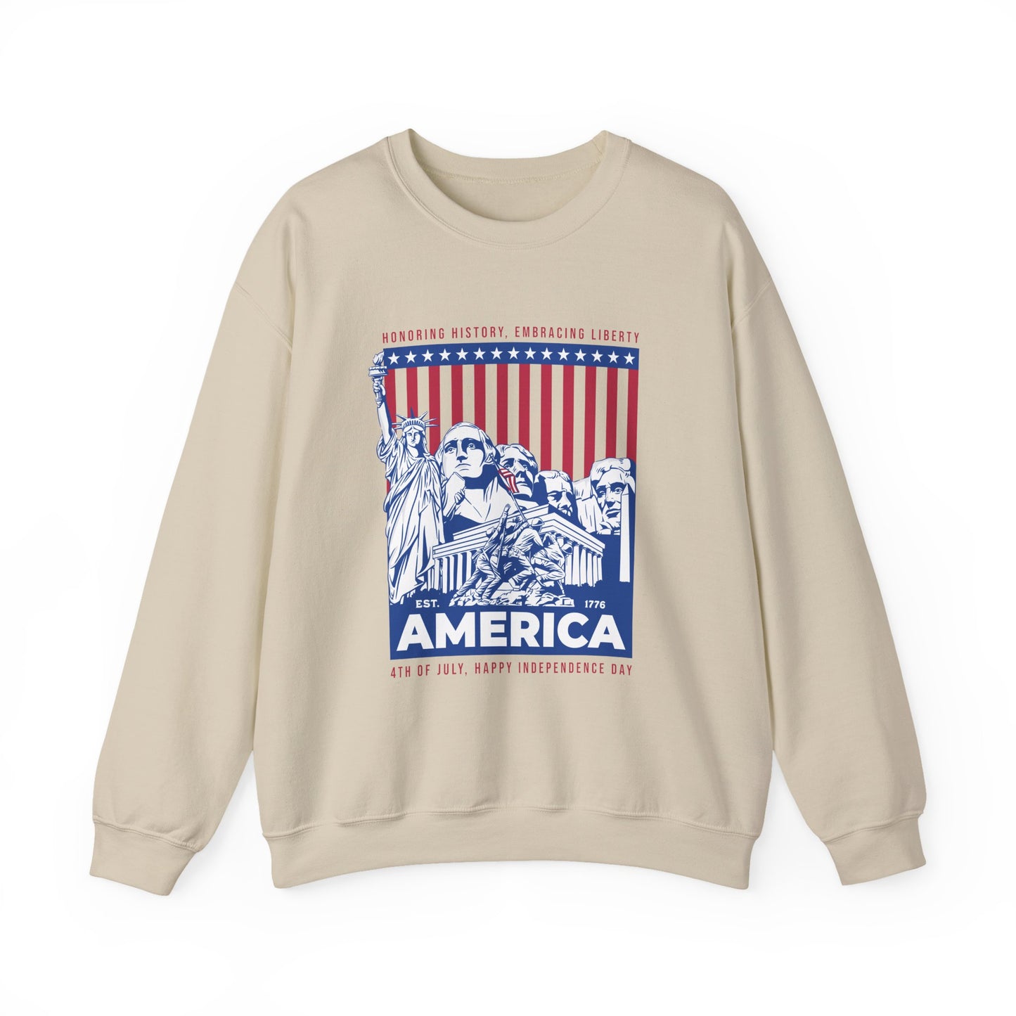Honoring history happy independence day Sweatshirt