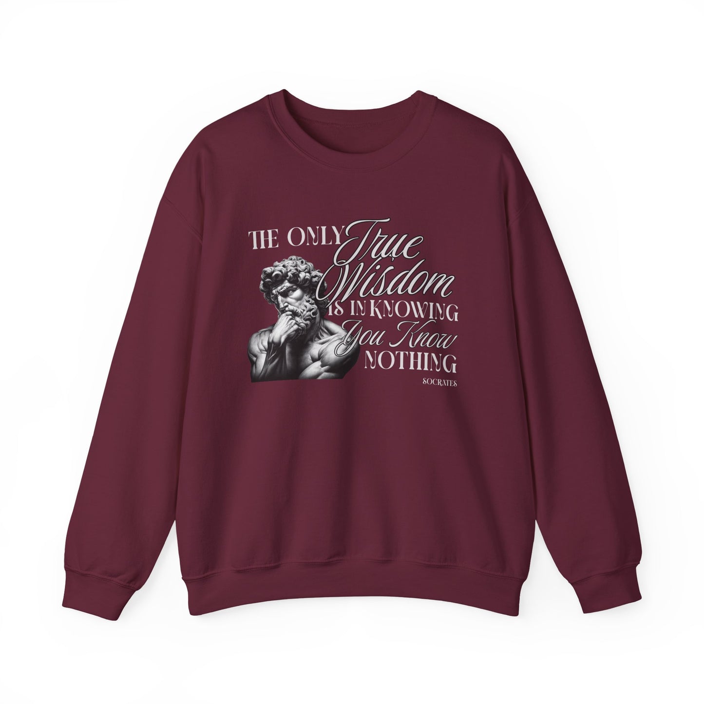 True Wisdom Socrates Sweatshirt