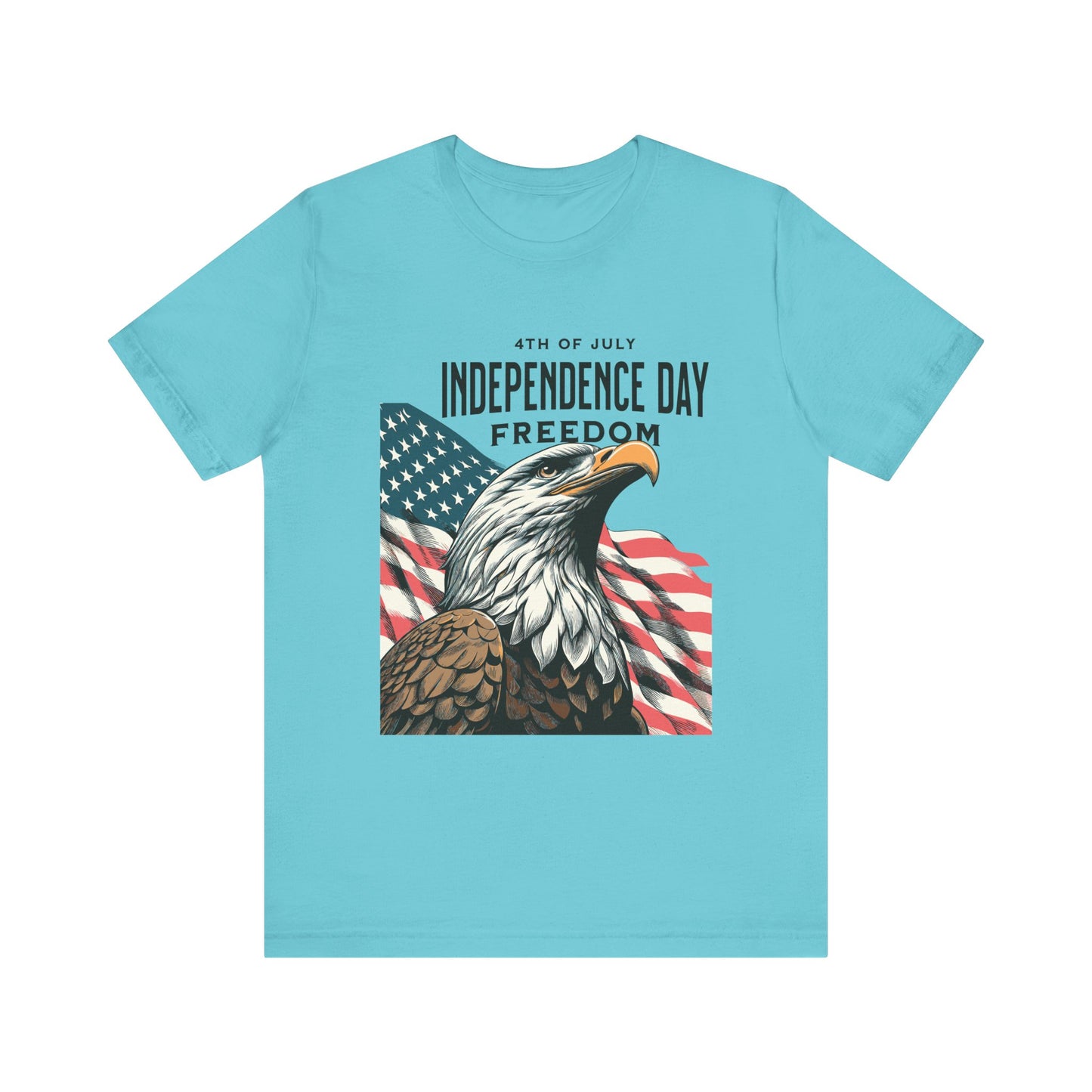 Freedom Eagle Independence Day T-Shirt