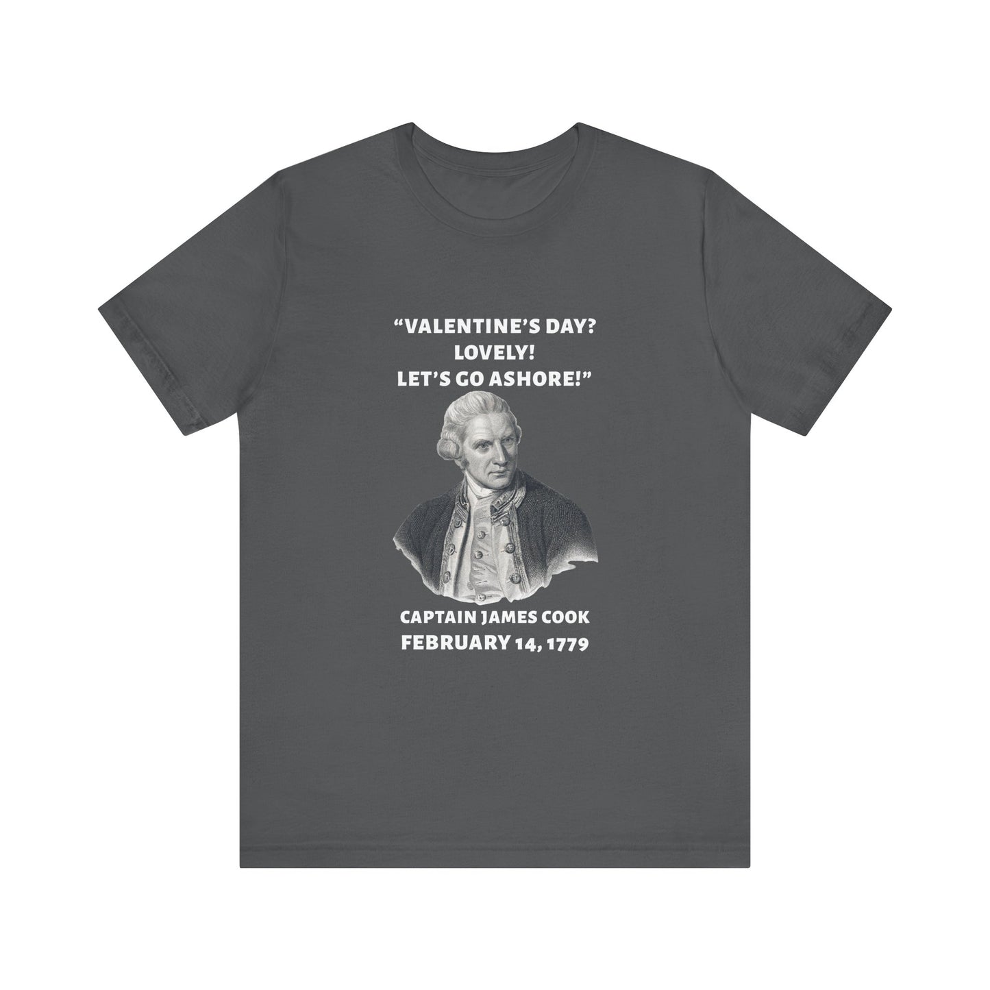 Captain Cook Valentine T-Shirt