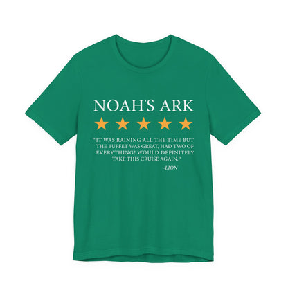 Noah’s Ark Review by a Lion T-Shirt