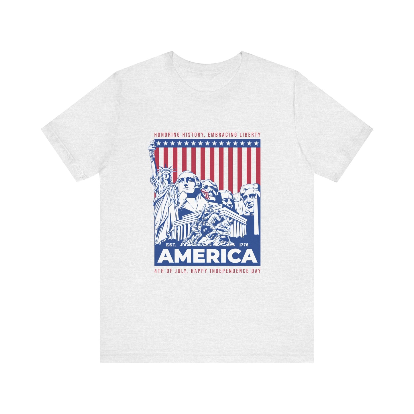 Honoring history happy independence day T-Shirt