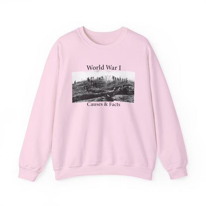 World War 1 Causes and Facts Sweatshirt