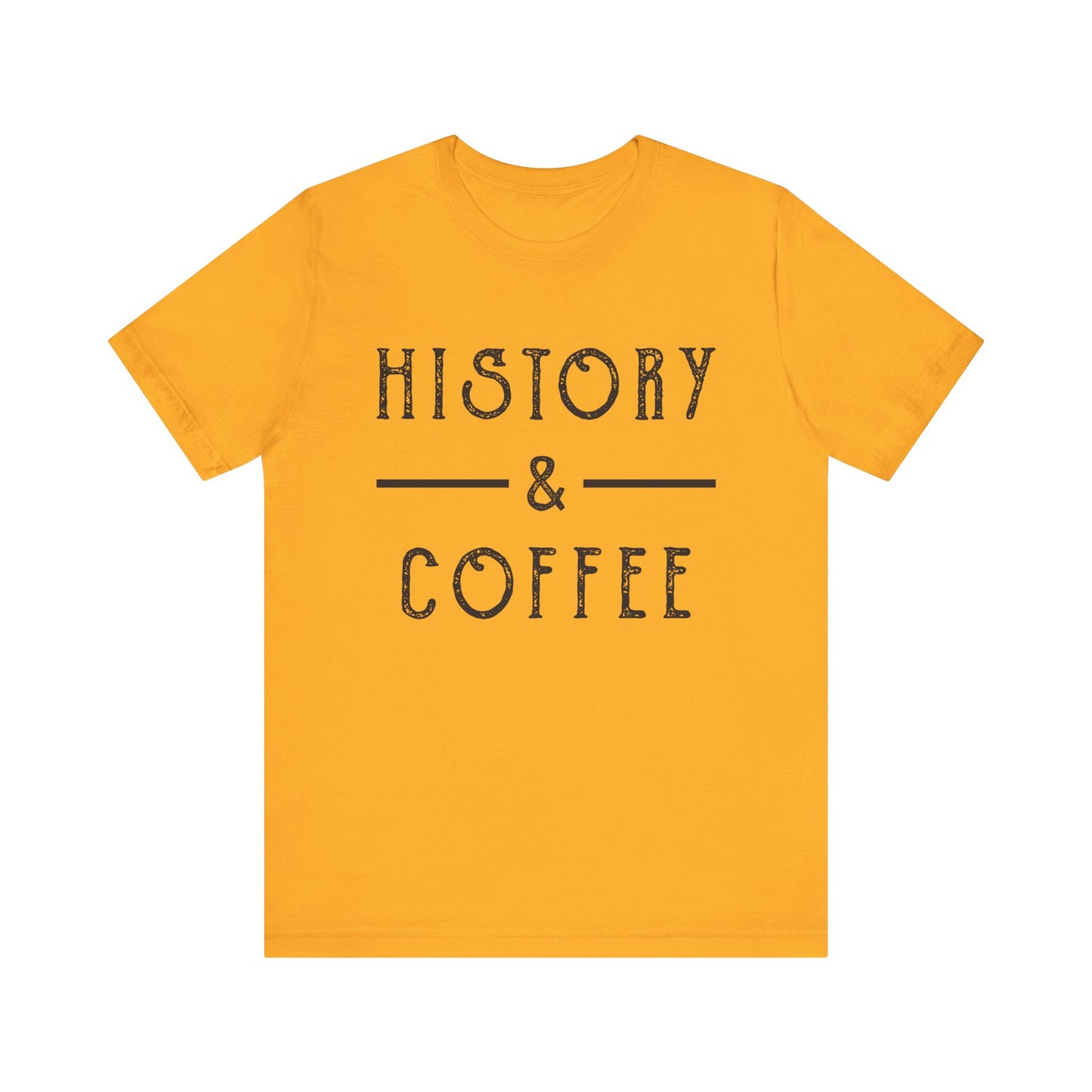 History & Coffee T-Shirt