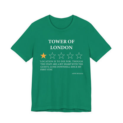 Tower Of London Review by Anne Boleyn T-Shirt