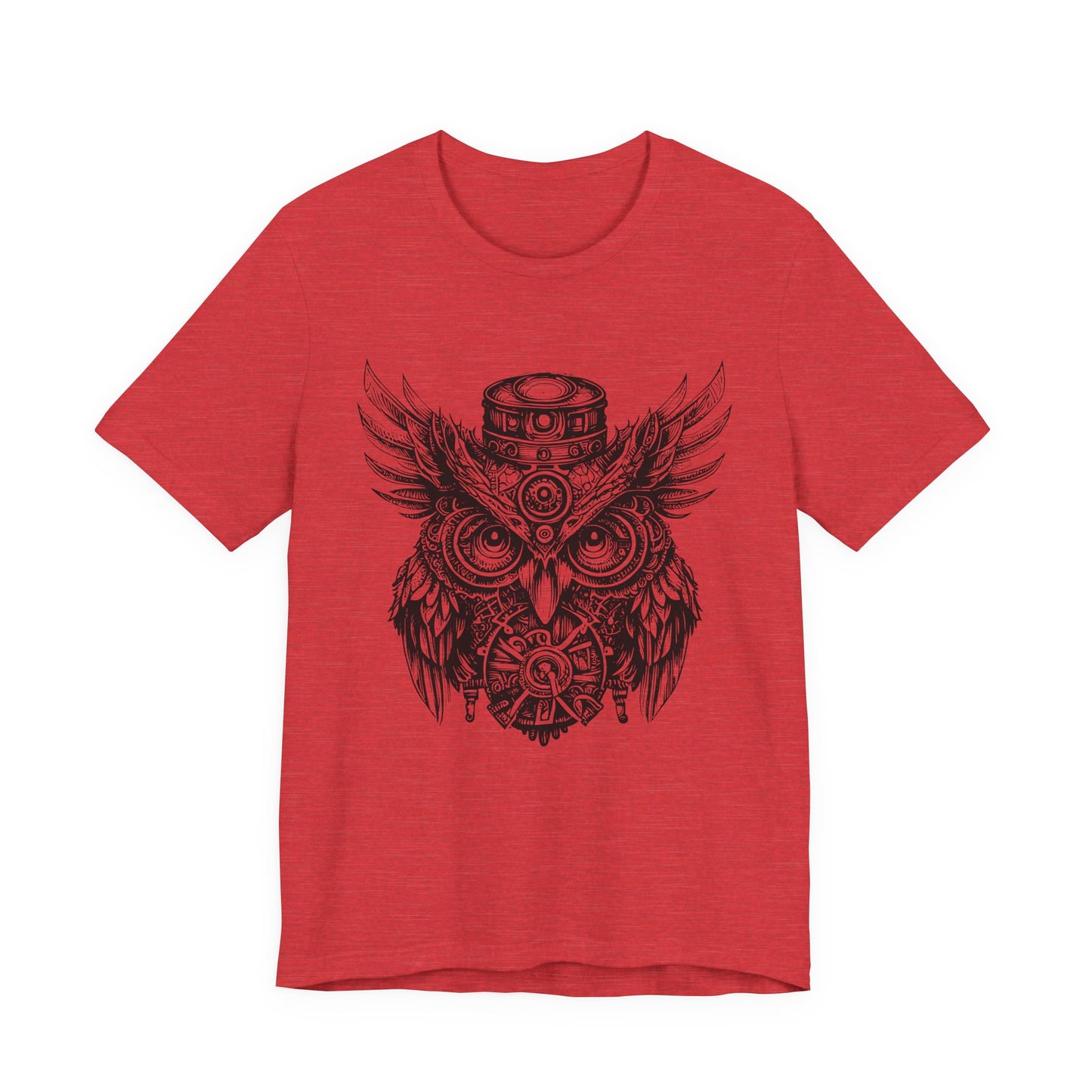 Steampunk Owl  Retro T-Shirt
