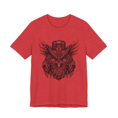 Steampunk Owl  Retro T-Shirt
