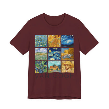 Van Gogh Painting Collage  T-Shirt