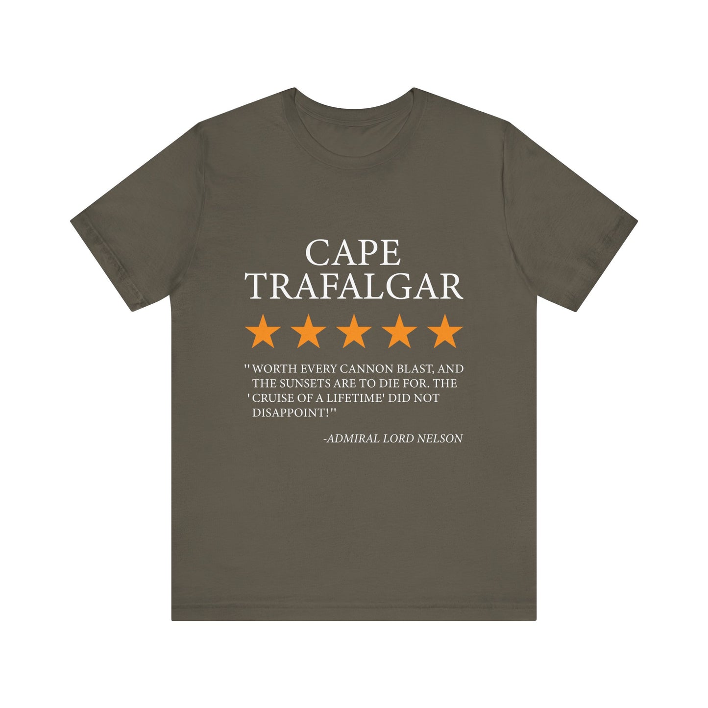 Cape Trafalgar Review by Lord Nelson T-Shirt