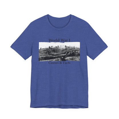 World War 1 Causes and Facts T-Shirt