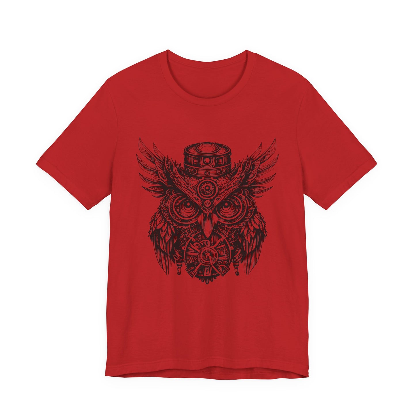 Steampunk Owl  Retro T-Shirt